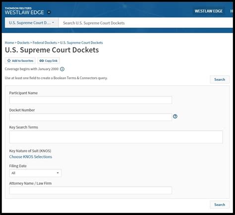 federal court records online search